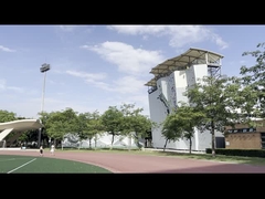 Ξύλινος τοίχος αναρρίχησης χάλυβα πλαστικός εσωτερικός για 6-50 χρονών