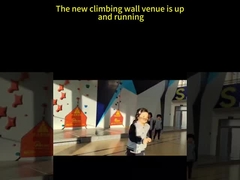 Προσαρμοσμένο εξωτερικό τοίχο αναρρίχησης υψηλή ασφάλεια για το πάρκο διασκέδασης