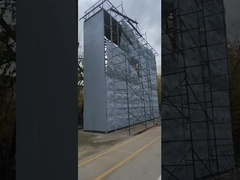 Εξοπλισμός παιδικών χαρών αναρρίχησης βράχου λίθων υπαίθριος για τον ενήλικο παιδιών