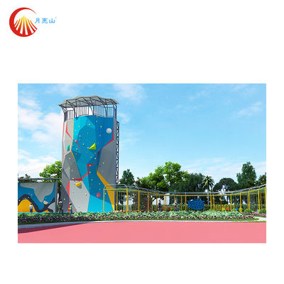 MH Outdoor Childrens Climbing Wall Fiberglass For Amusement Park